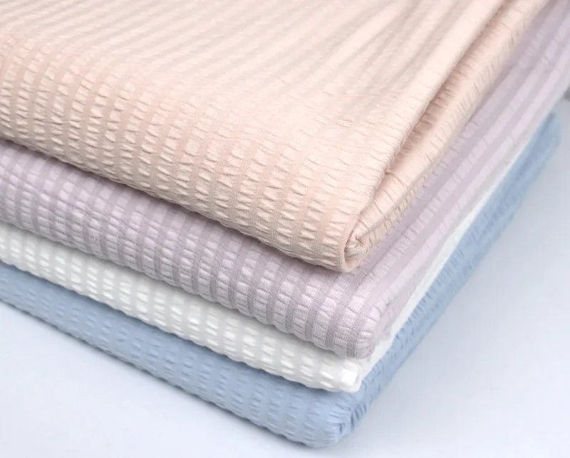 60" 6 Color Cotton/Polyester/Spandex Yoryu Stripe Knit Fabric by the Yard