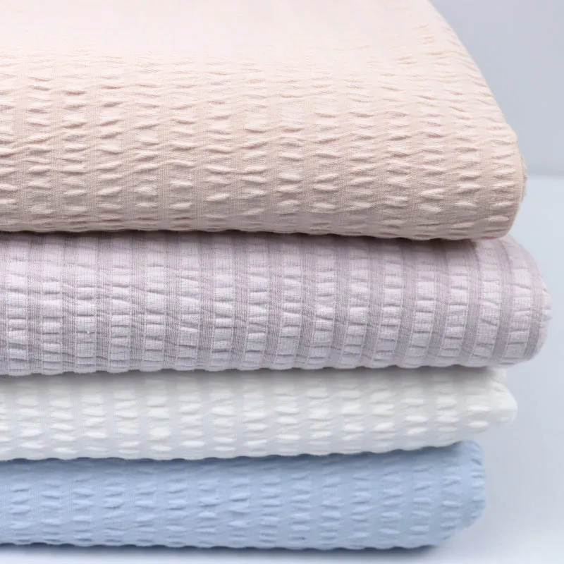 60" 6 Color Cotton/Polyester/Spandex Yoryu Stripe Knit Fabric by the Yard