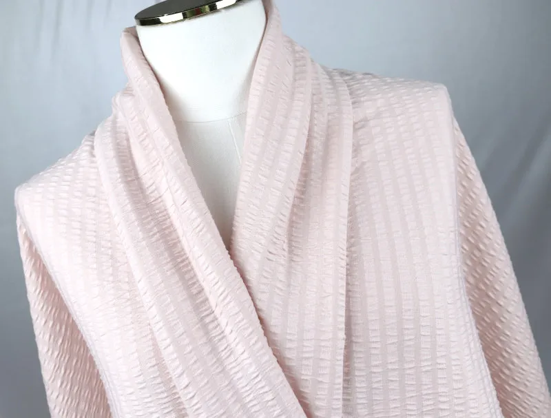60" 6 Color Cotton/Polyester/Spandex Yoryu Stripe Knit Fabric by the Yard