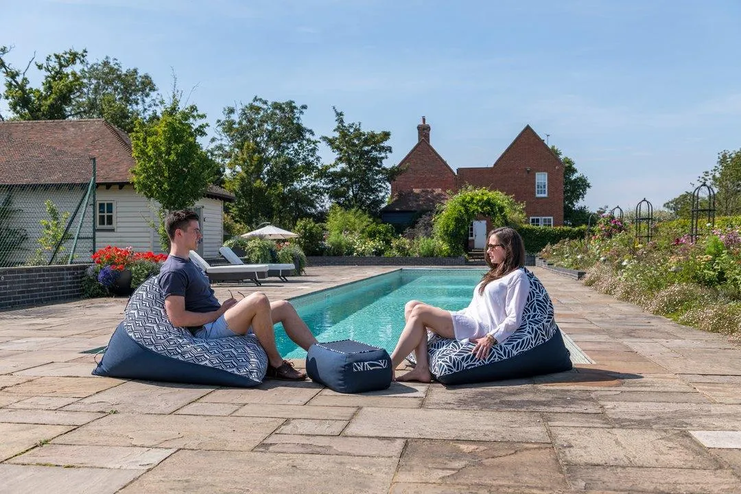 Adult Luxury Bean Bag Chair in Various Patterns