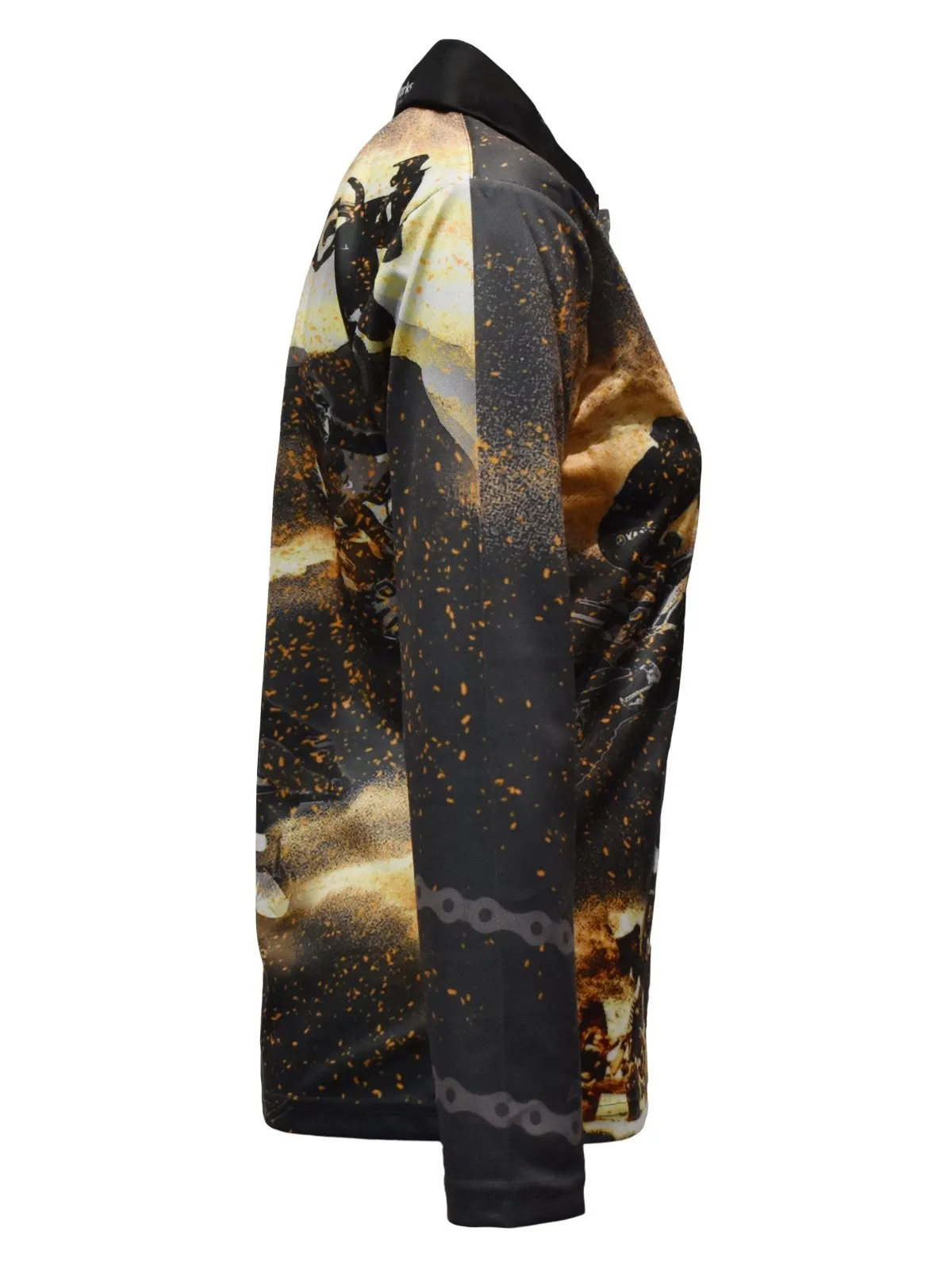 Adult Sun Shirt Long Sleeve - Dirt Bikes Plus Size
