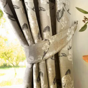 Andria Pair Of Curtain Tiebacks by Curtina in Natural 26" x 4"