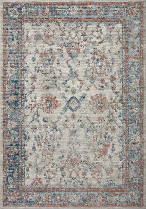 Bianca Rug in Dove & Multi