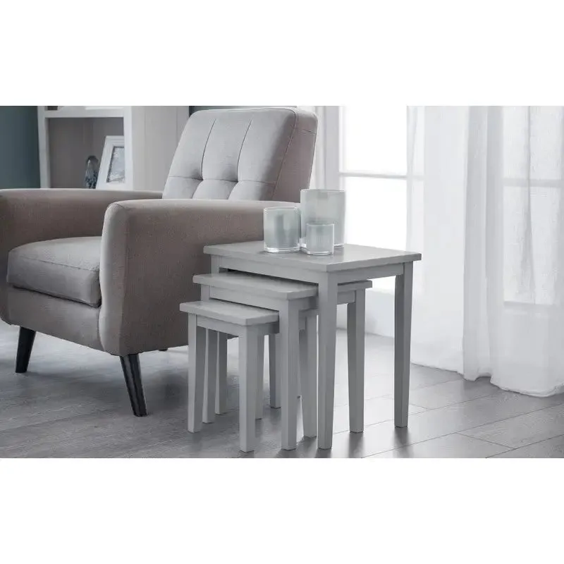 Cleo Nest of Tables - Lunar Grey