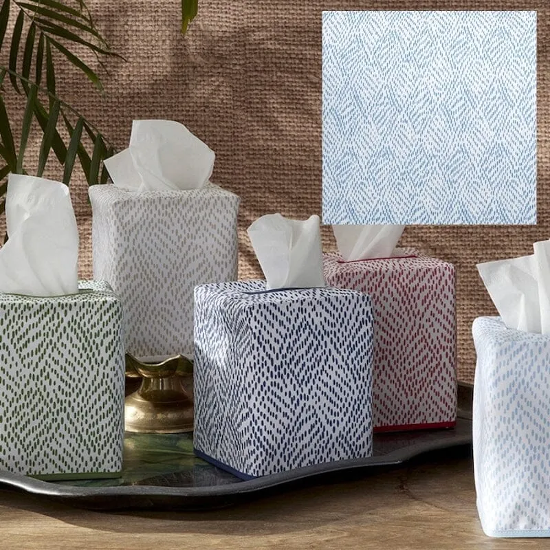 Duma Diamond Tissue Box Covers by Matouk Schumacher
