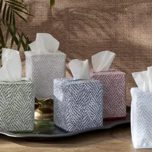 Duma Diamond Tissue Box Covers by Matouk Schumacher