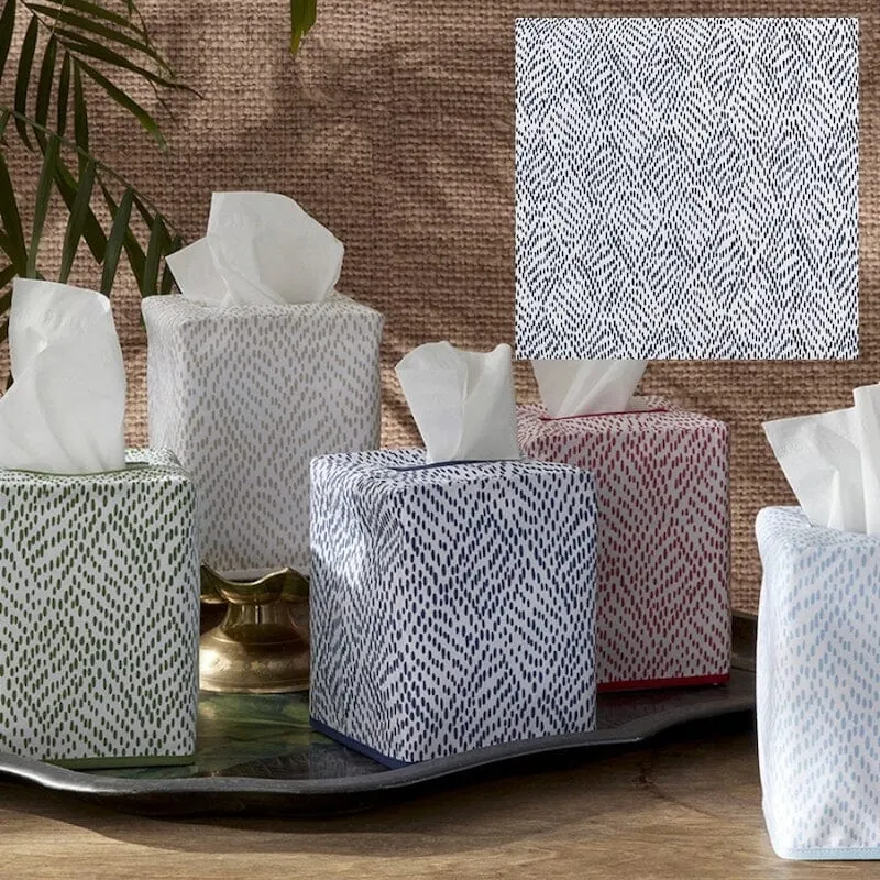 Duma Diamond Tissue Box Covers by Matouk Schumacher