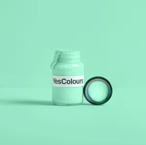 Electric Mint Green paint sample (matt, 60ml)