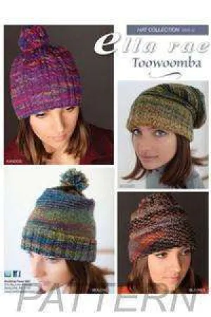 Ella Rae Toowoomba Hat Collection PATTERN ONLY