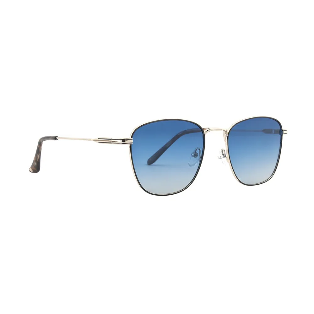ELLE | Silver Frame | Blue Gradient Lens