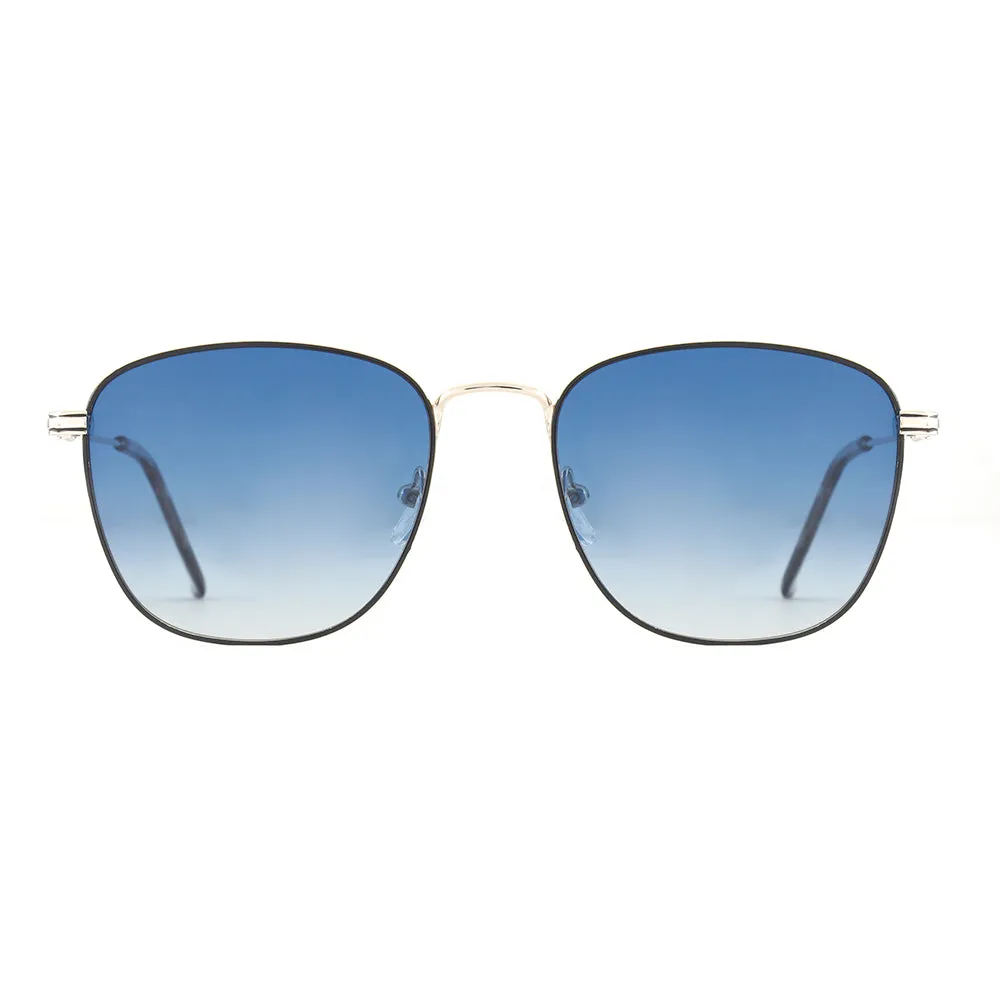 ELLE | Silver Frame | Blue Gradient Lens