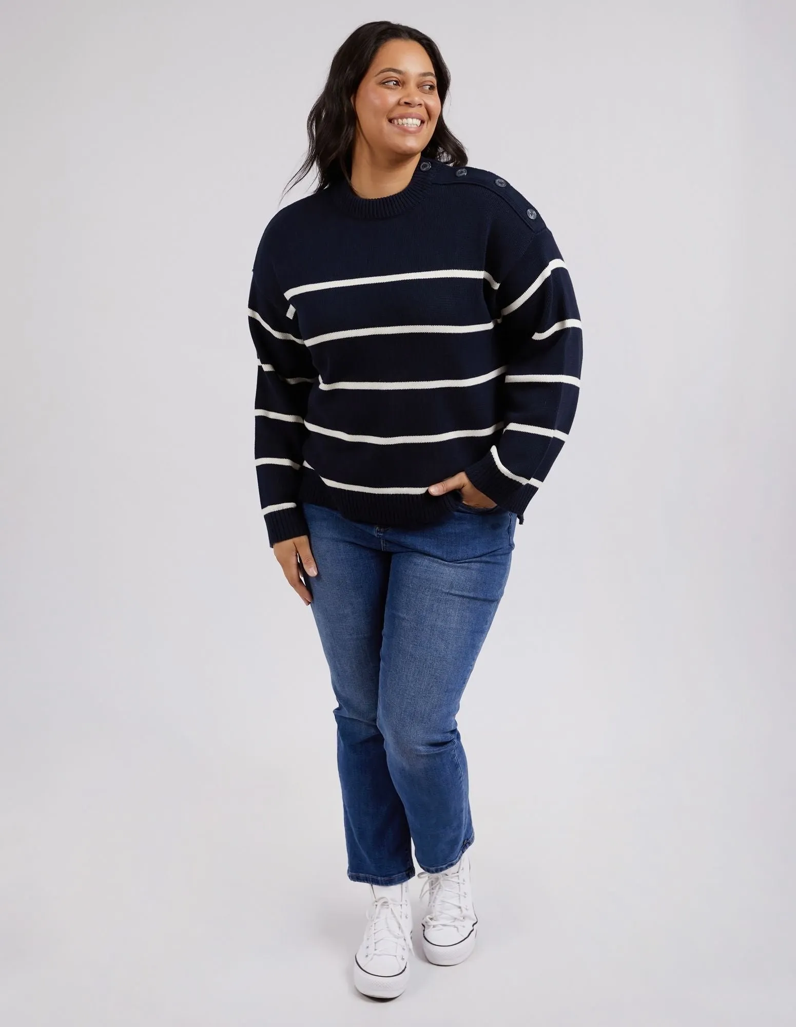 Elm Iris Stripe Knit