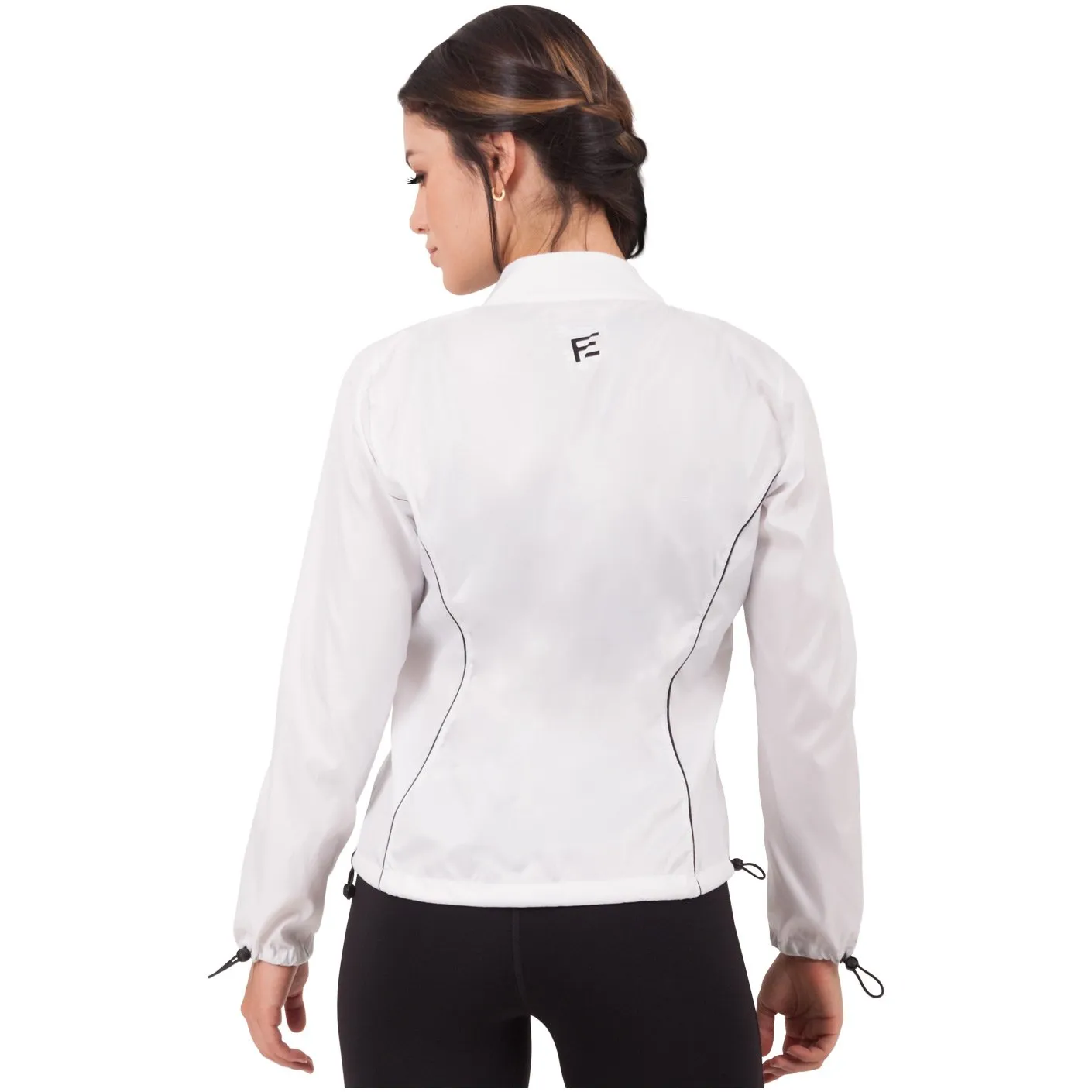 FLEXMEE Activewear: 982002 - Waves Athleisure Windbreaker With Pocket | Polyester