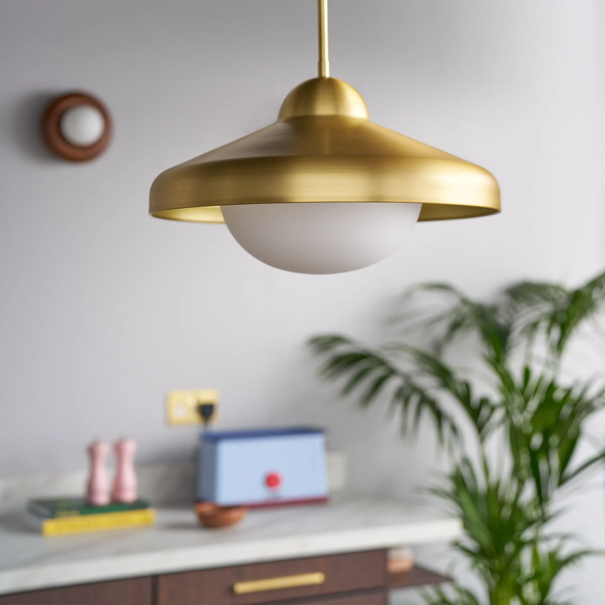 FREYA Pendant Ceiling Light - Brass