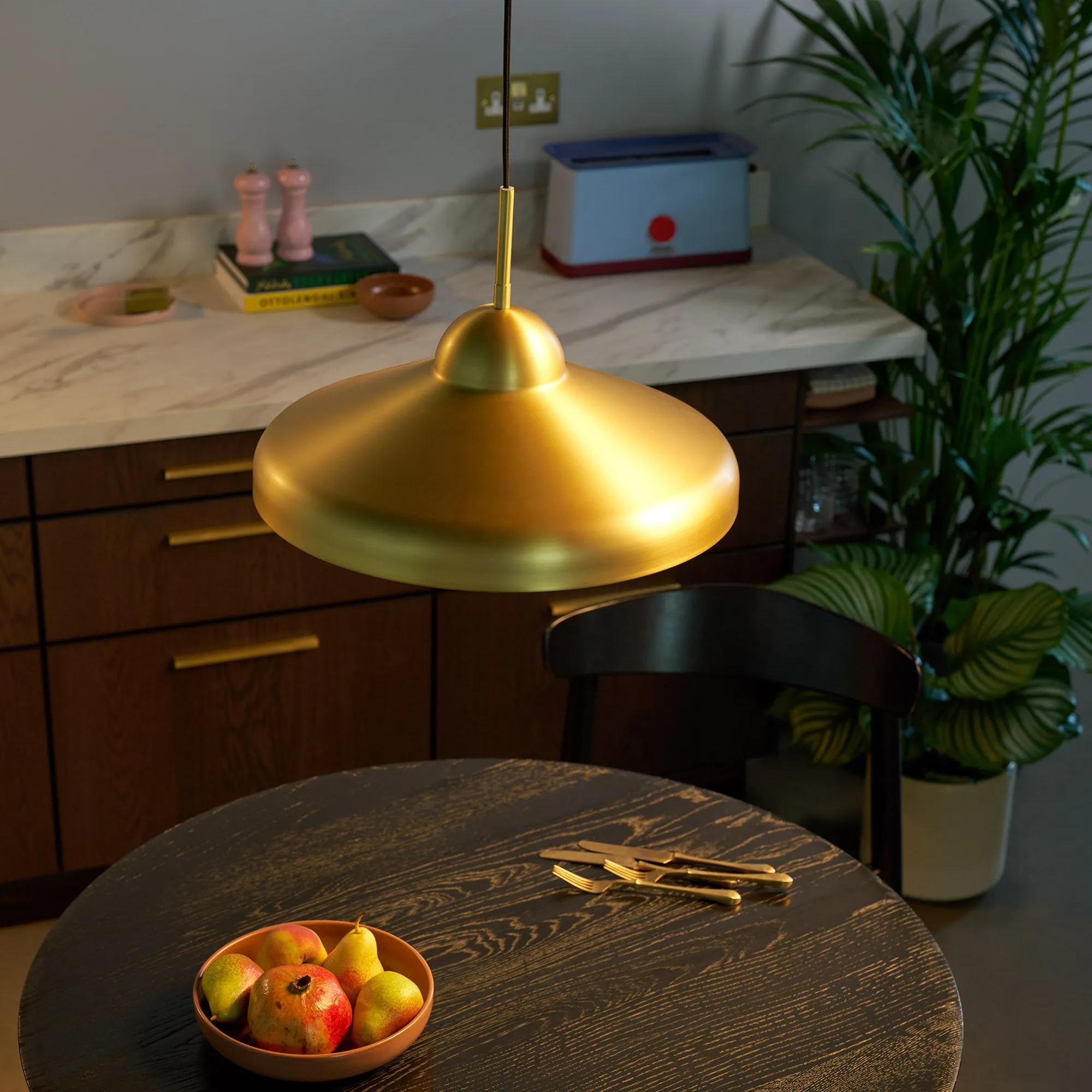 FREYA Pendant Ceiling Light - Brass