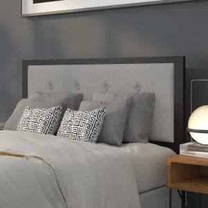 Full Light Gray Headboard HG-HB1725-F-LG-GG