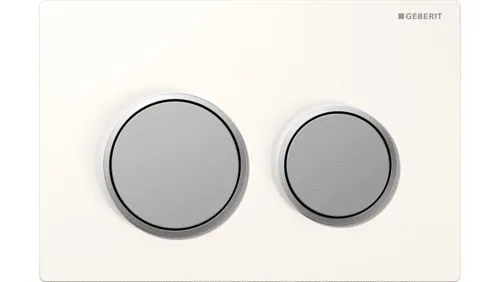 Geberit Kappa 21 Dual Flush Button and Plate