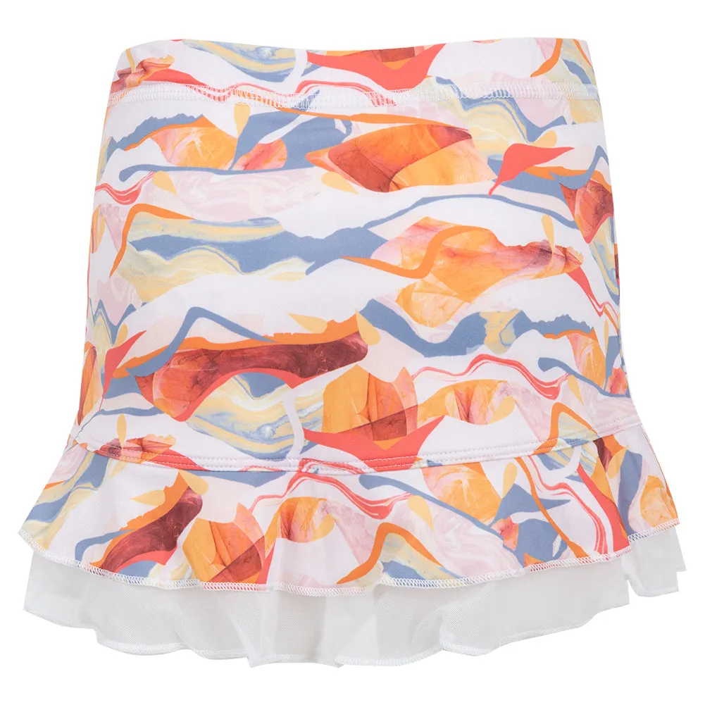Girls' UV Colors Tennis Skort Camo Block