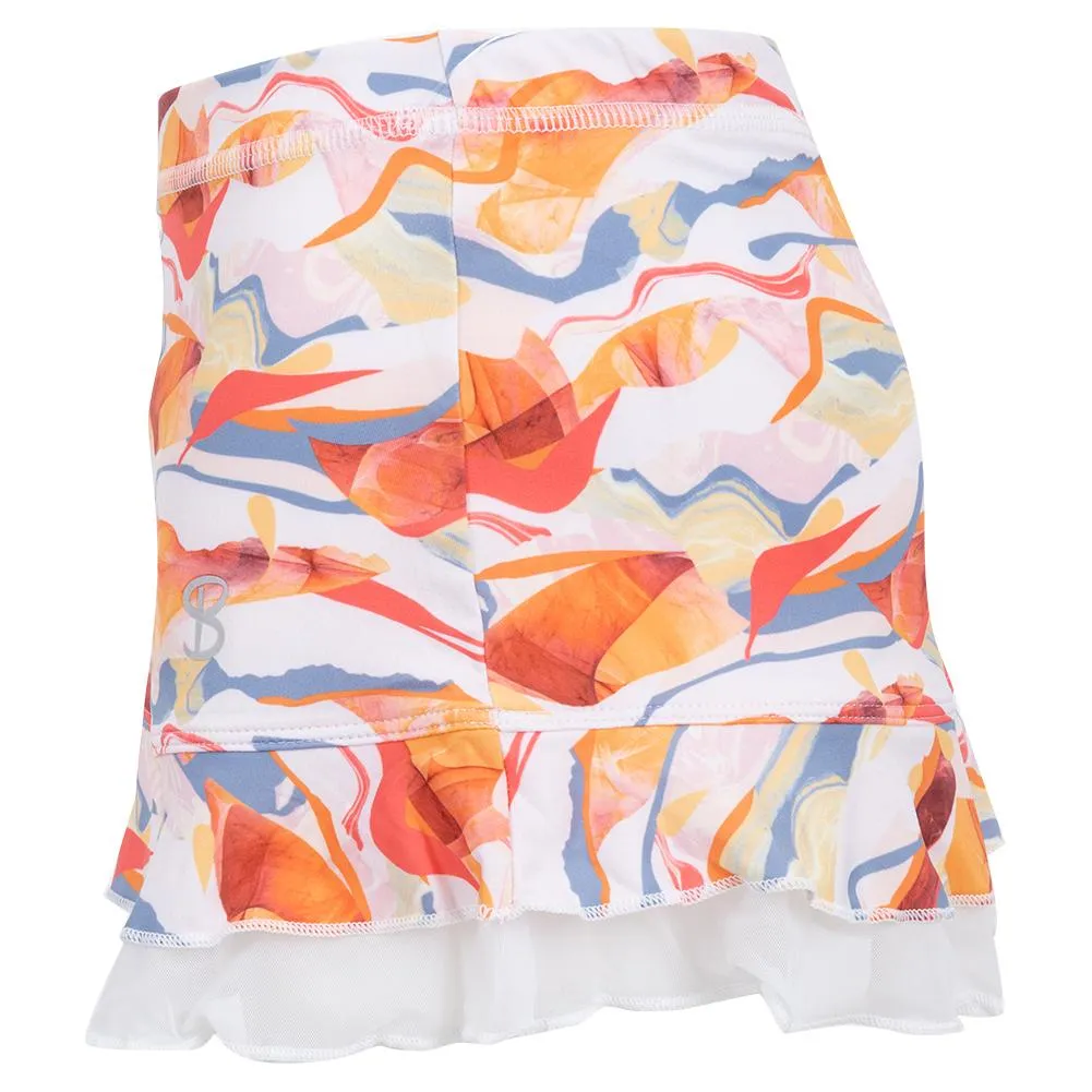 Girls' UV Colors Tennis Skort Camo Block