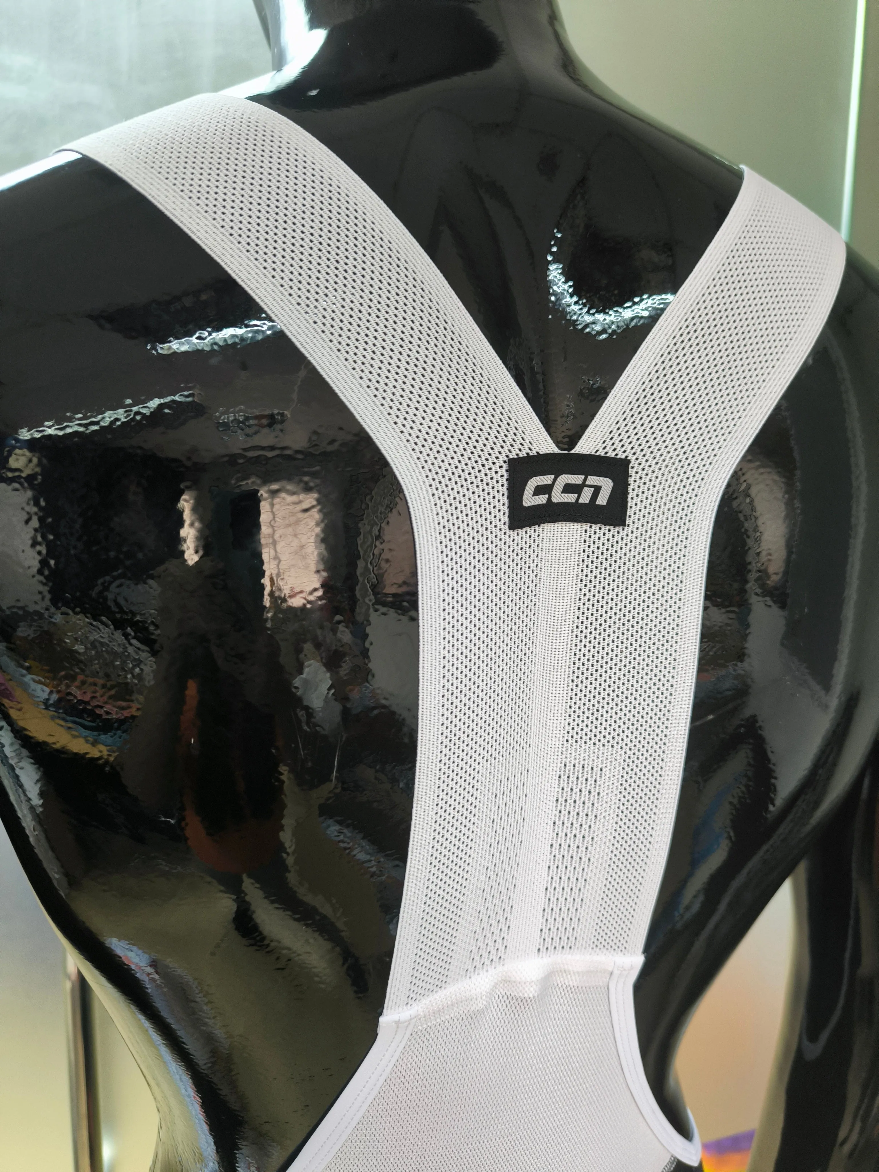 Go For Gold 2024- Black Retail Bib Short by CCN