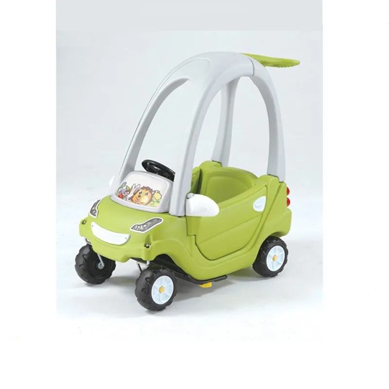 Green Coupe Car