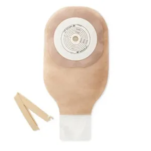 Hollister 8131 Premier 1-Piece Drainable Ostomy Pouch Flat Flexwear Barrier, Clamp Closure, Tape, Ultra-Clear Up To 2-1/2" (Up To 64mm) Opening 12" (30cm) Length