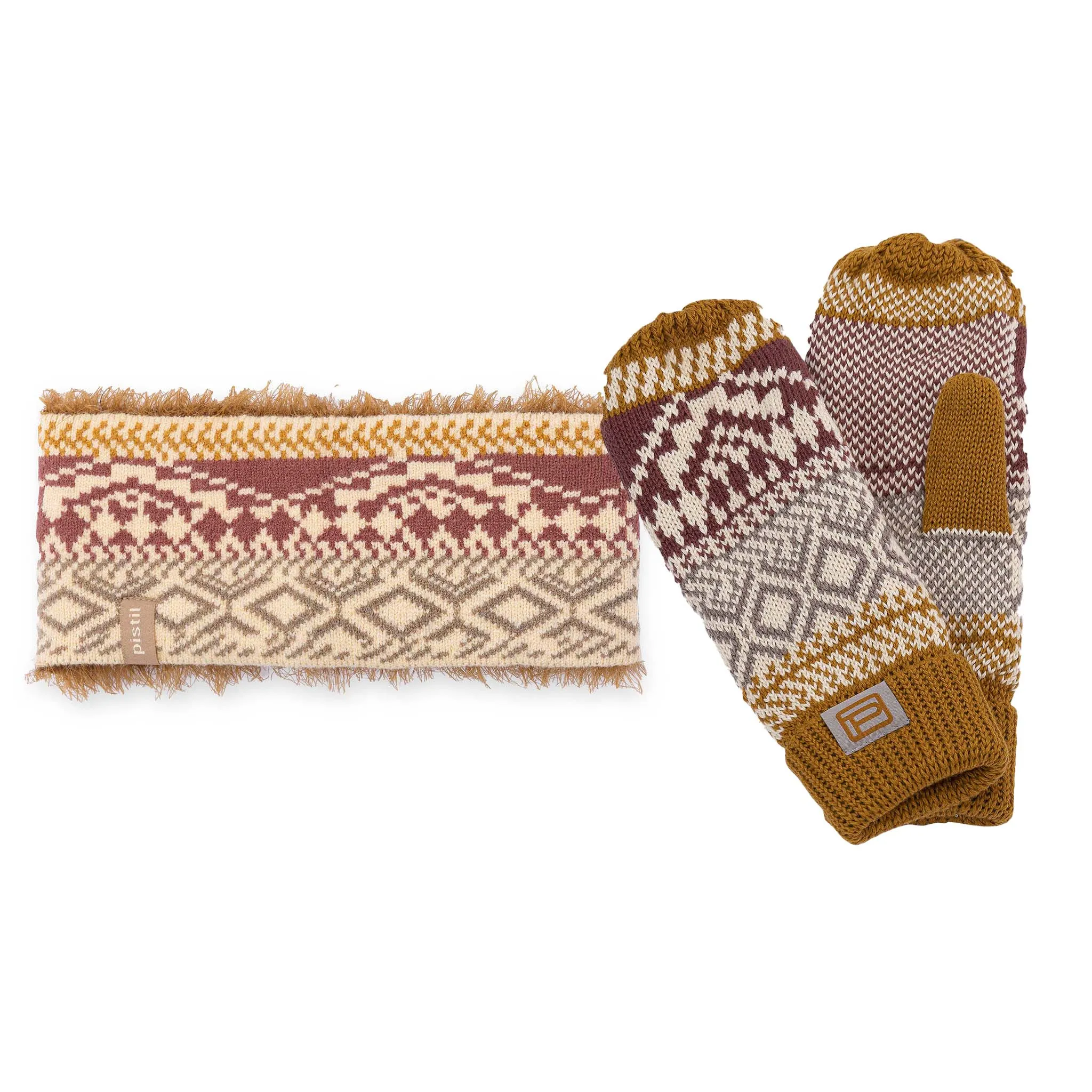 Isabetta Headband and Mitten Set