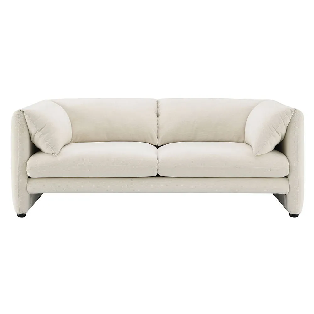 Jaeda - Loveseat - Beige Linen
