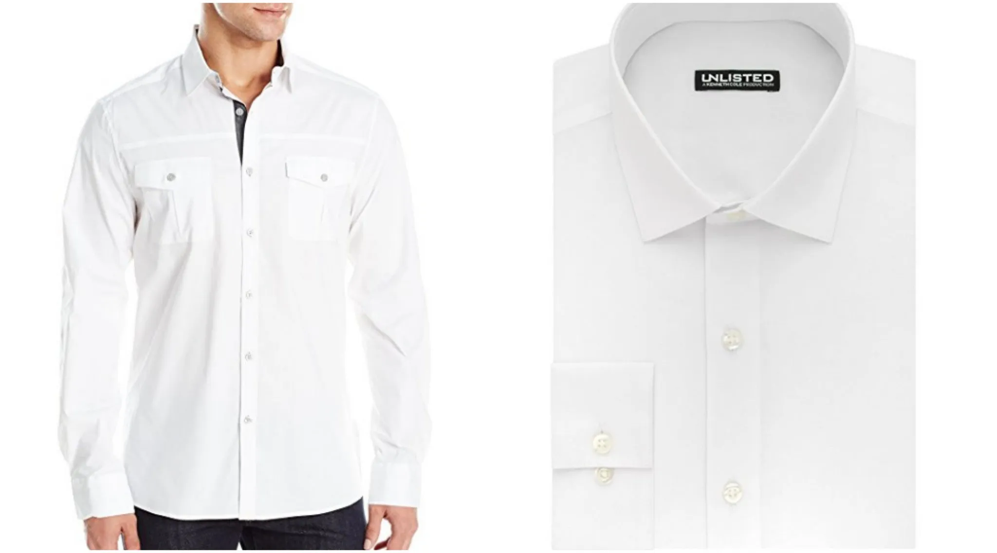 Kenneth Cole long sleeve shirts - 2 styles