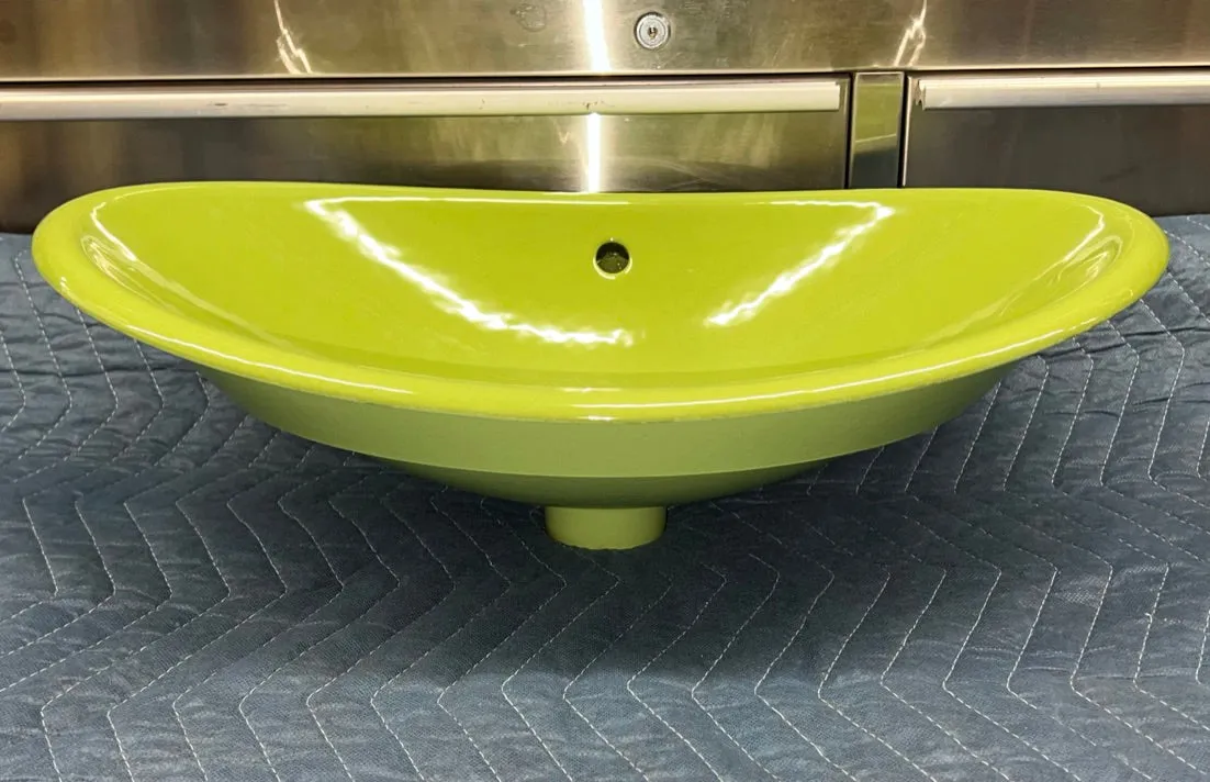 Kohler 'Iron Plains' Vessel Sink, Fresh Green (SK-130.B)
