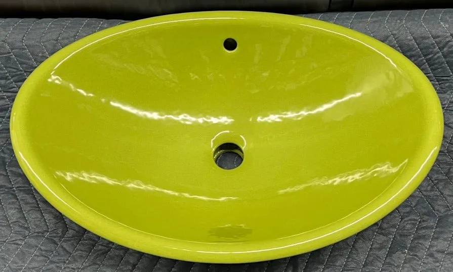 Kohler 'Iron Plains' Vessel Sink, Fresh Green (SK-130.B)