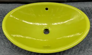 Kohler 'Iron Plains' Vessel Sink, Fresh Green (SK-130.B)