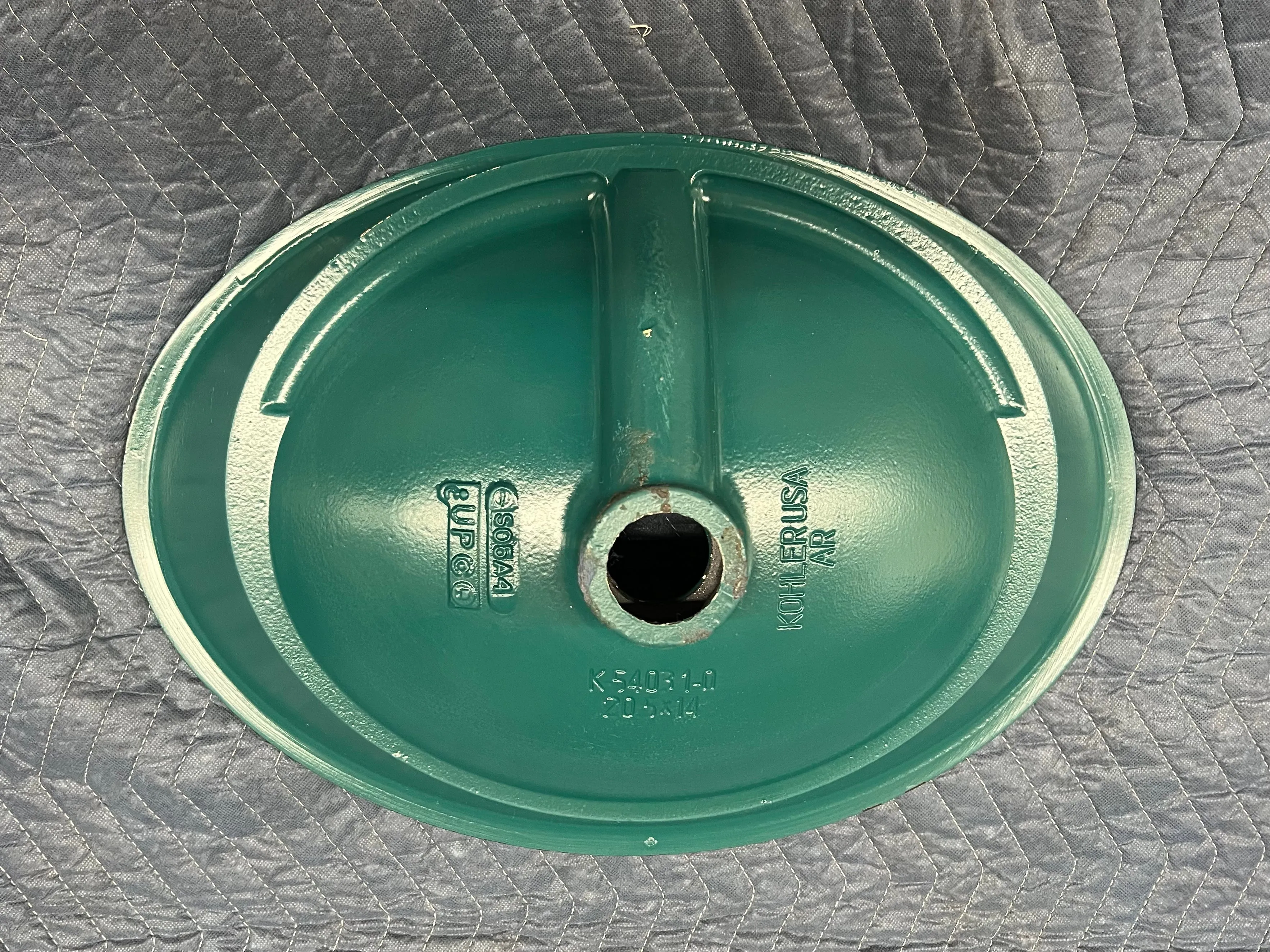 Kohler 'Iron Plains' Vessel Sink, Fresh Green (SK-130.B)