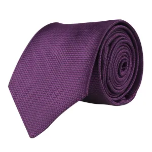 Kovove The Elegant Self Checkered Purple Necktie For Men