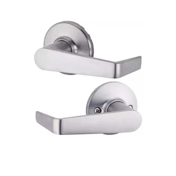 Kwikset - 721KNL - Kingston Commercial Lever Set - Round Rose - Passage - 26D - Satin Chrome - Grade 2