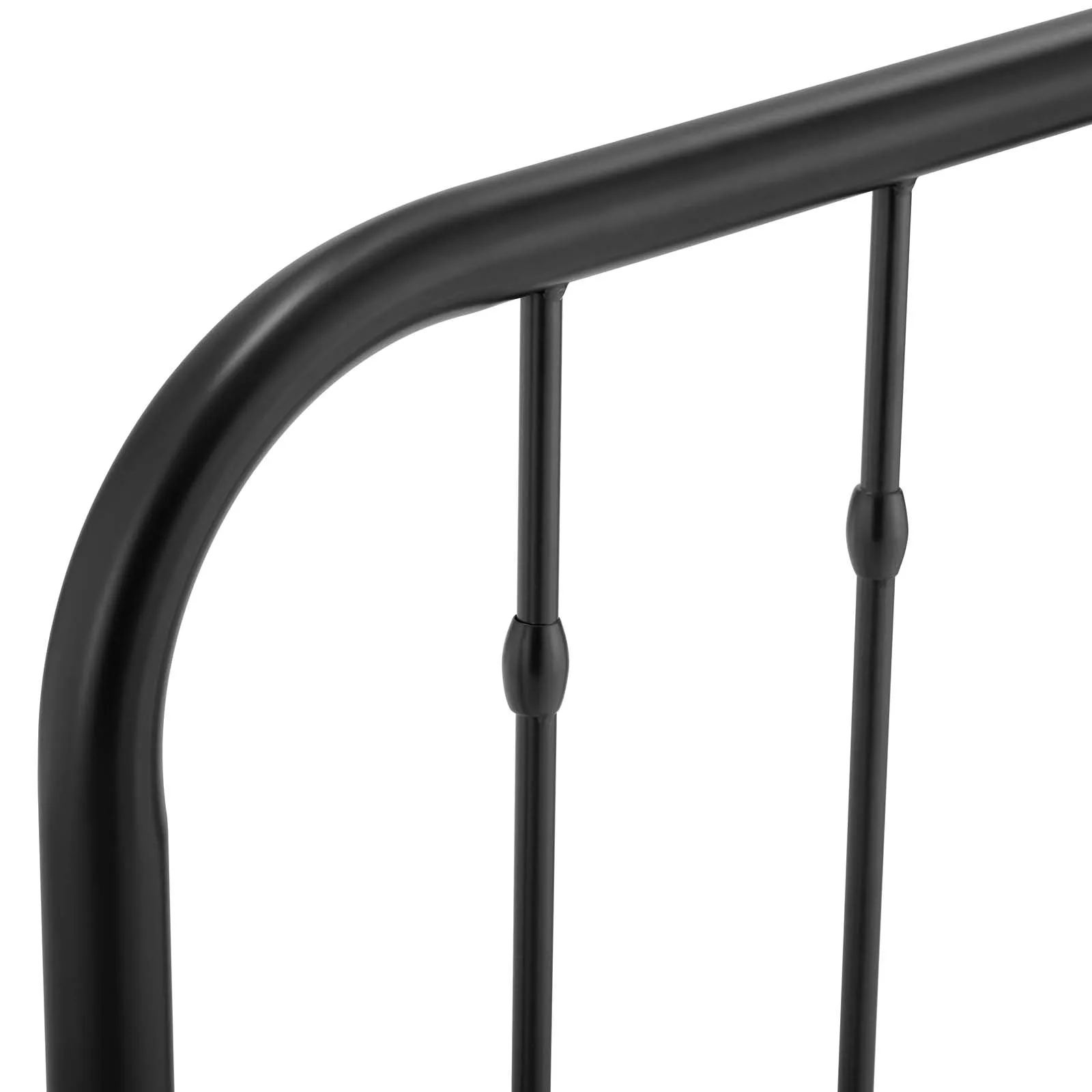 Lennon Queen Metal Headboard Black MOD-6166-BLK
