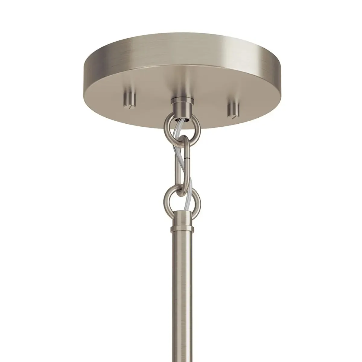 Madden 32" 6-Light Chandelier, Brushed Nickel Finish