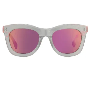 Markus Lupfer Sunglasses D-Frame Blue and Pink Revo