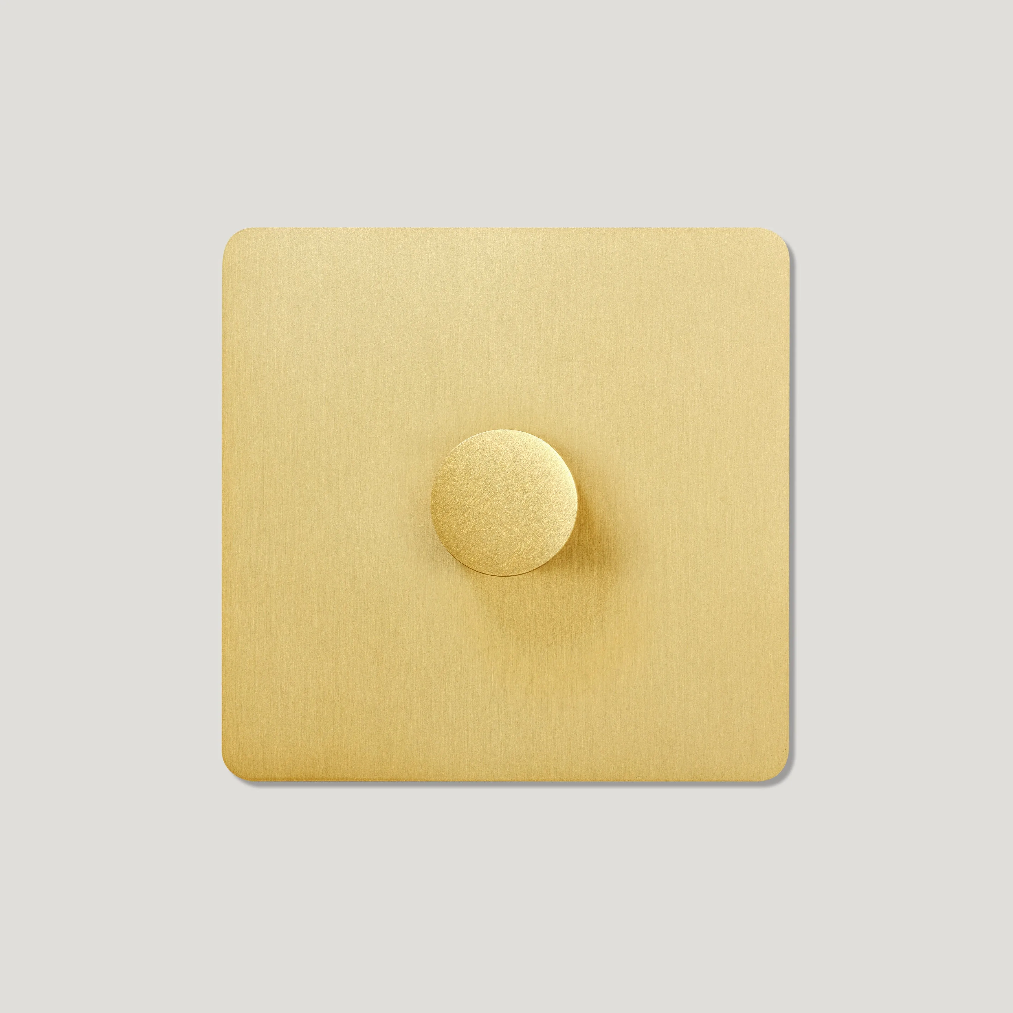 MAXWELL 1G Smooth Dimmer Light Switch - Brass