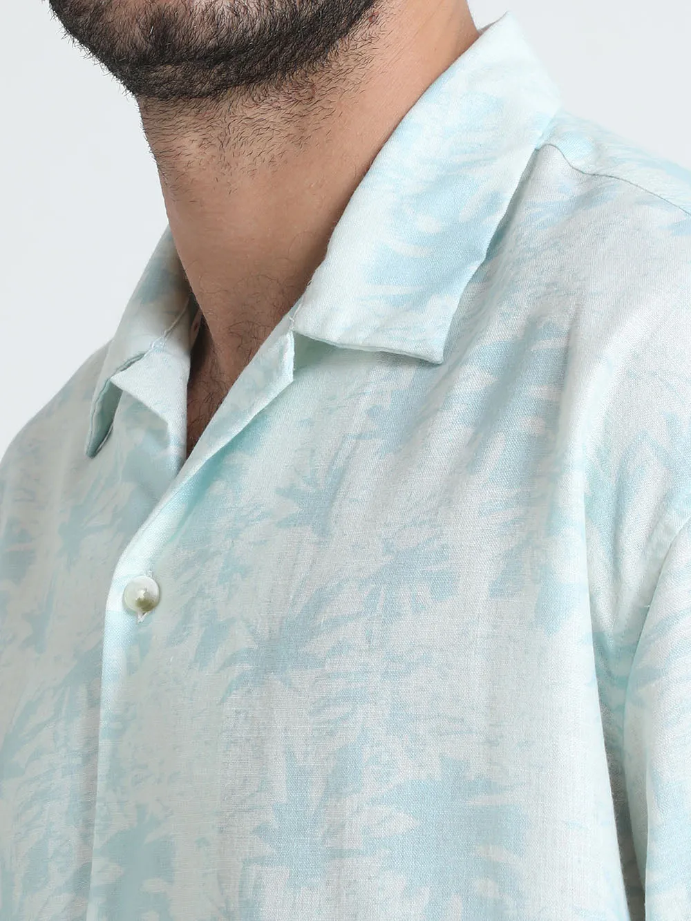 Men's Oversized Cuban Collar Zanah Shirt