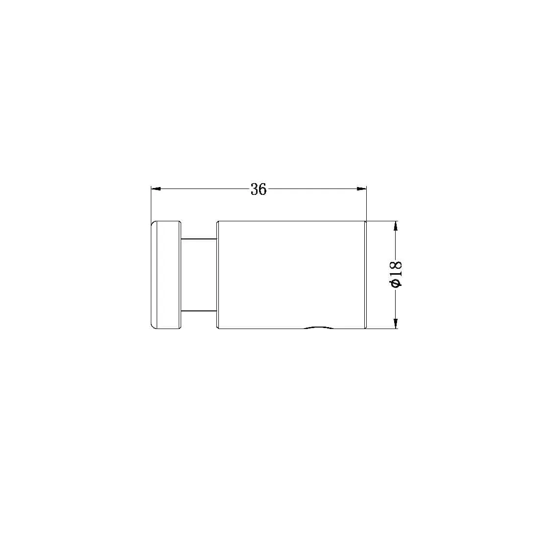 Nero MECCA Robe Hook Matte Black 2382-MB