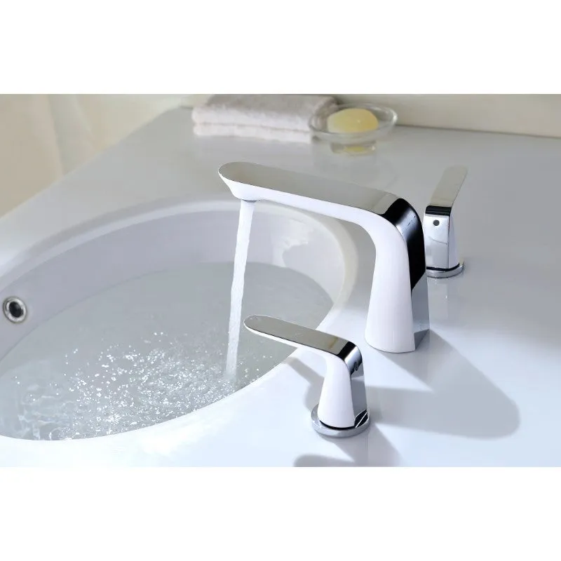 Pendant Widespread Bathroom Faucet in Polished Chrome