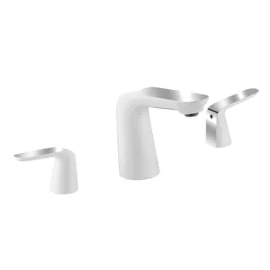 Pendant Widespread Bathroom Faucet in Polished Chrome