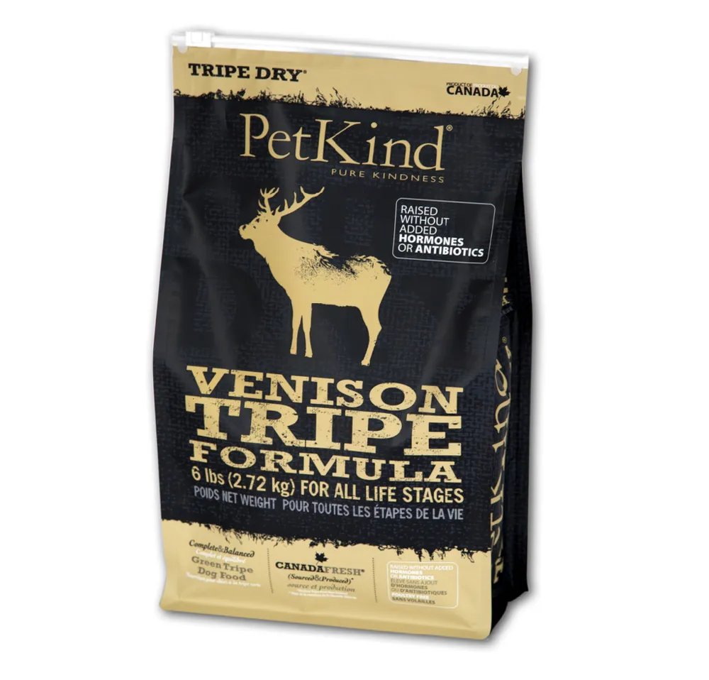 Petkind Venison Tripe 25 lbs.