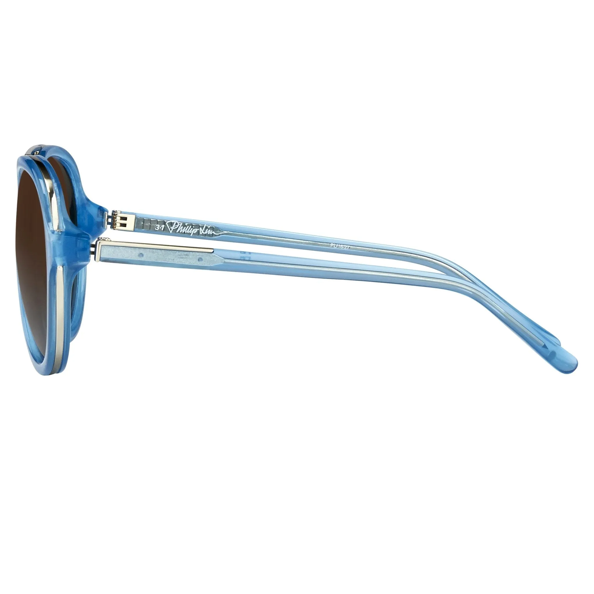 Phillip Lim Sunglasses Turquoise and Brown