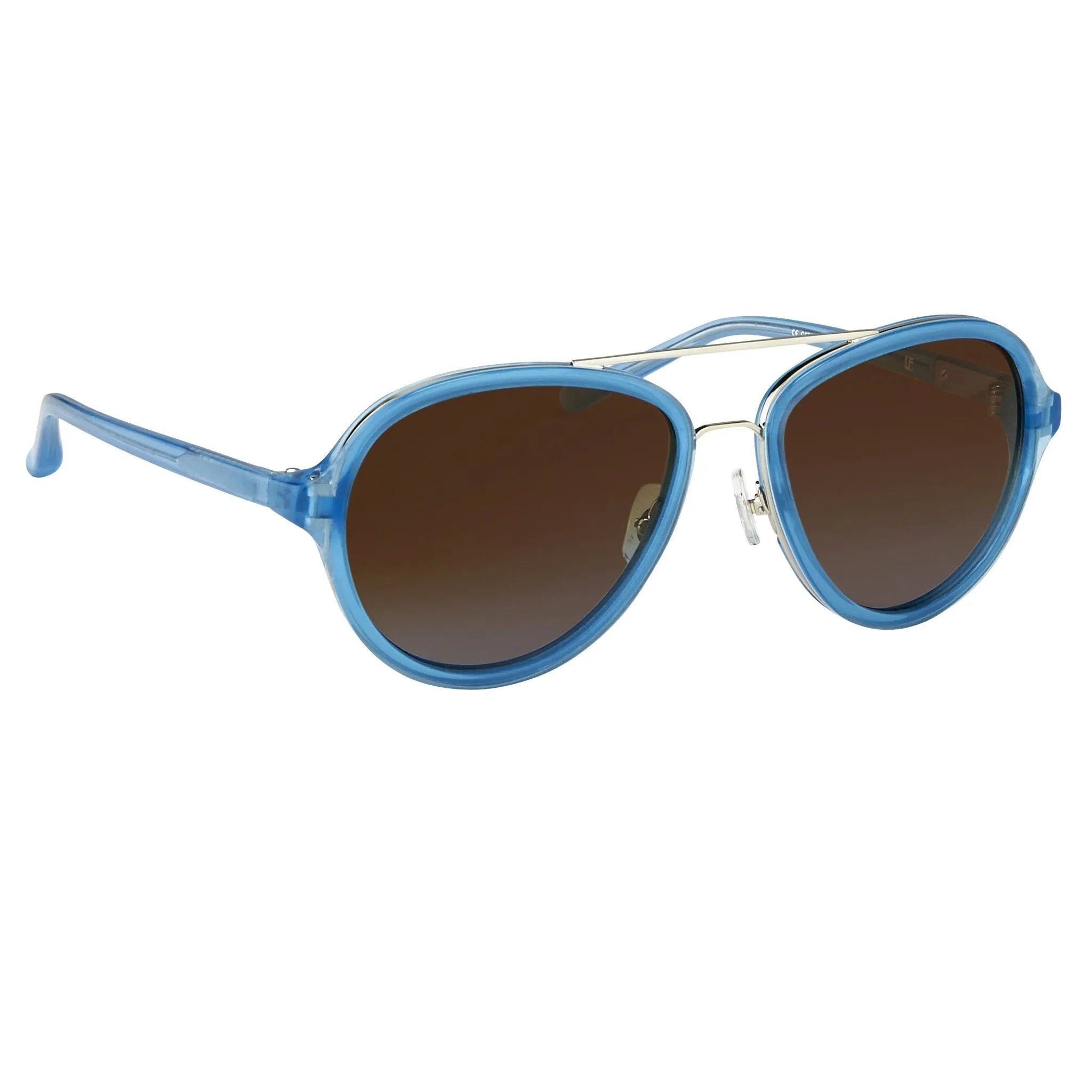 Phillip Lim Sunglasses Turquoise and Brown