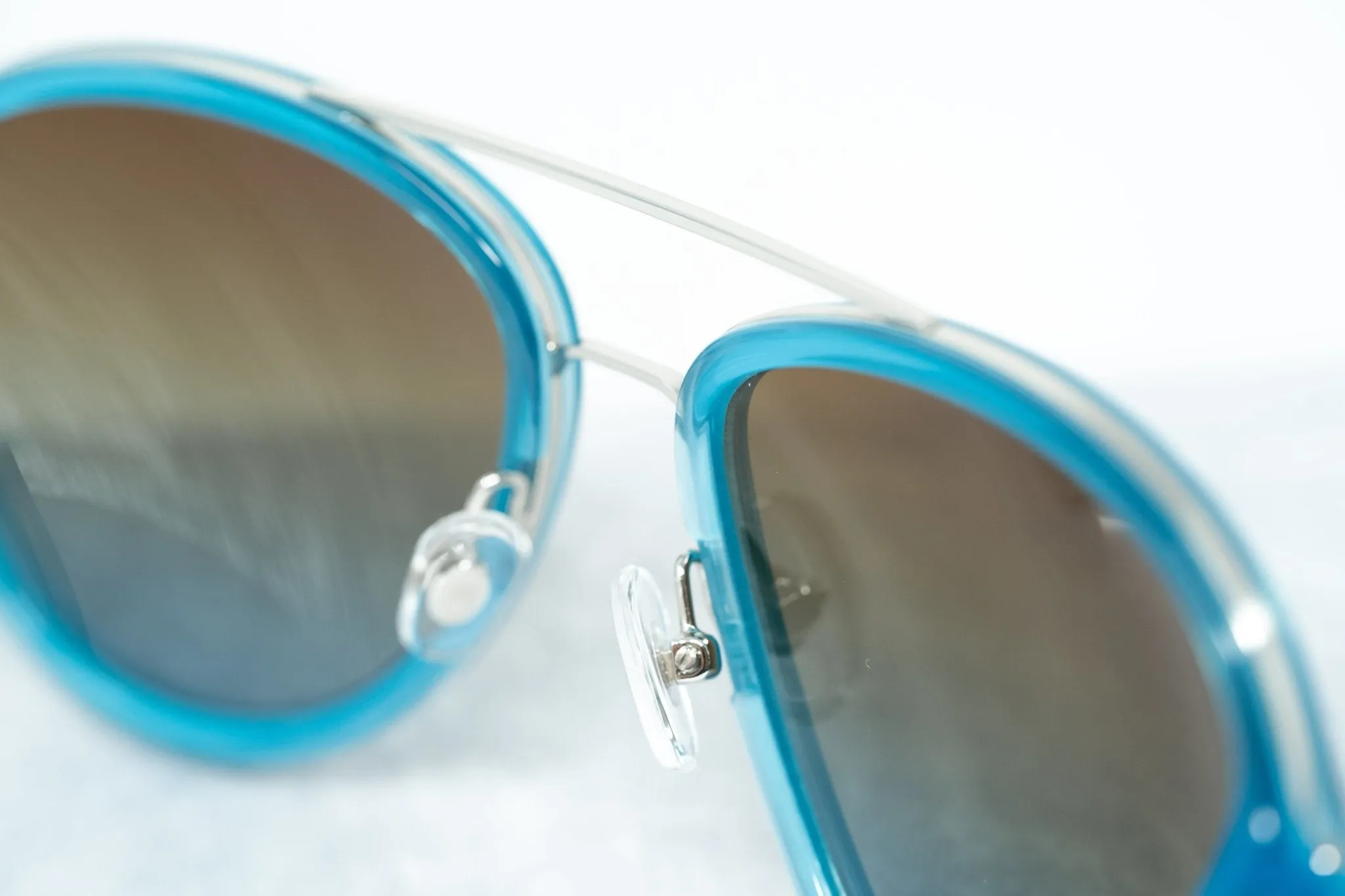 Phillip Lim Sunglasses Turquoise and Brown