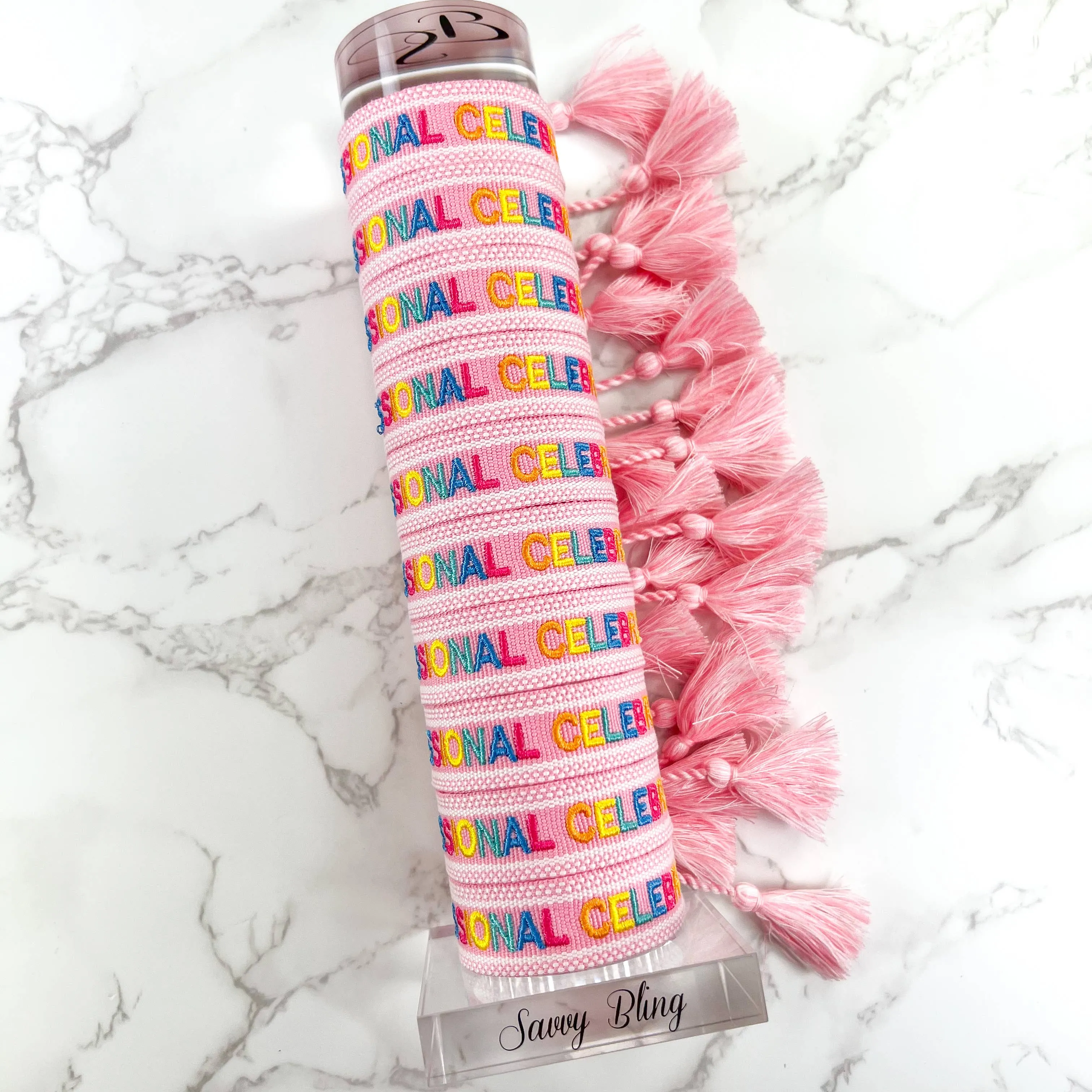 Professional Celebrator Embroidered Bracelet