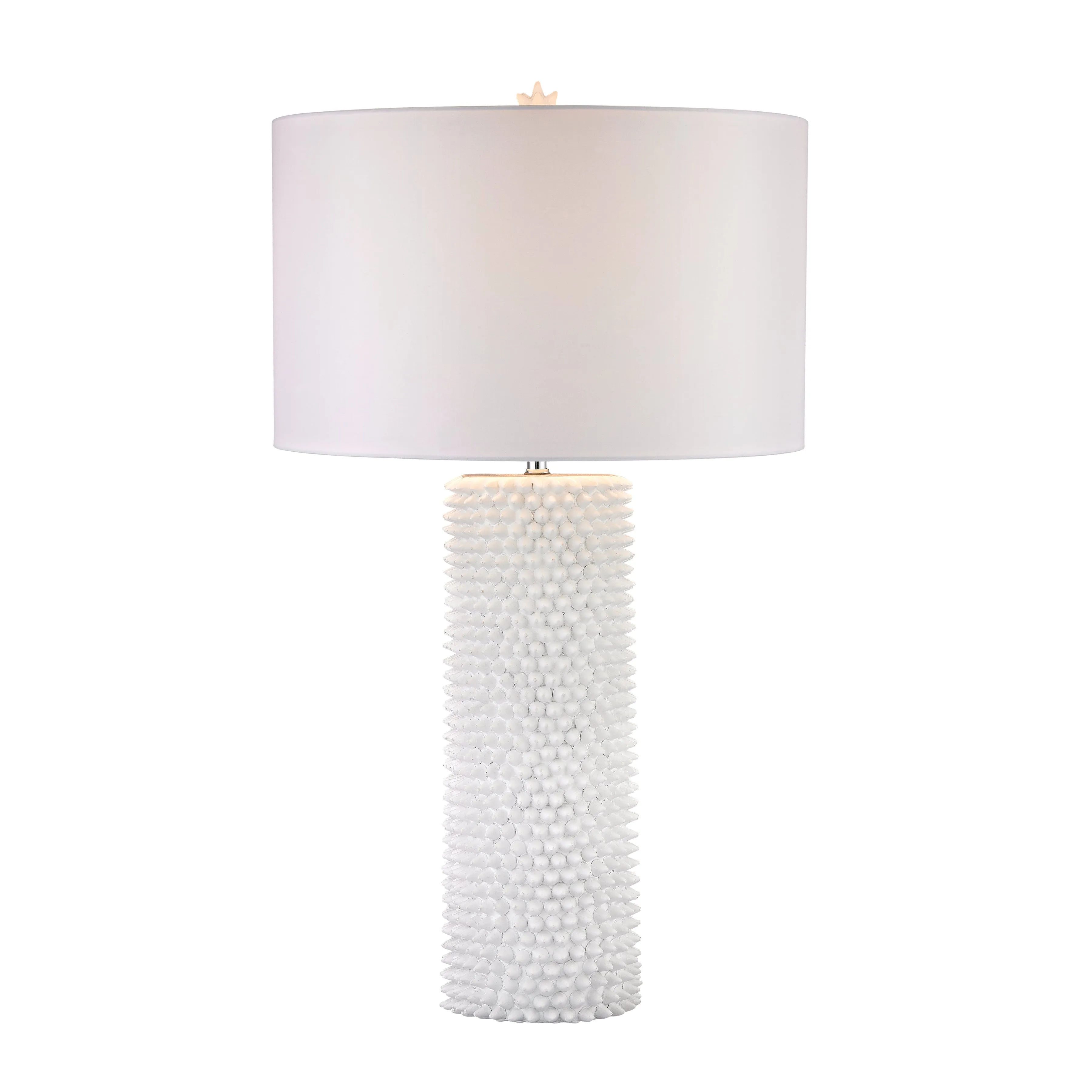 Punk 30" Table Lamp in White
