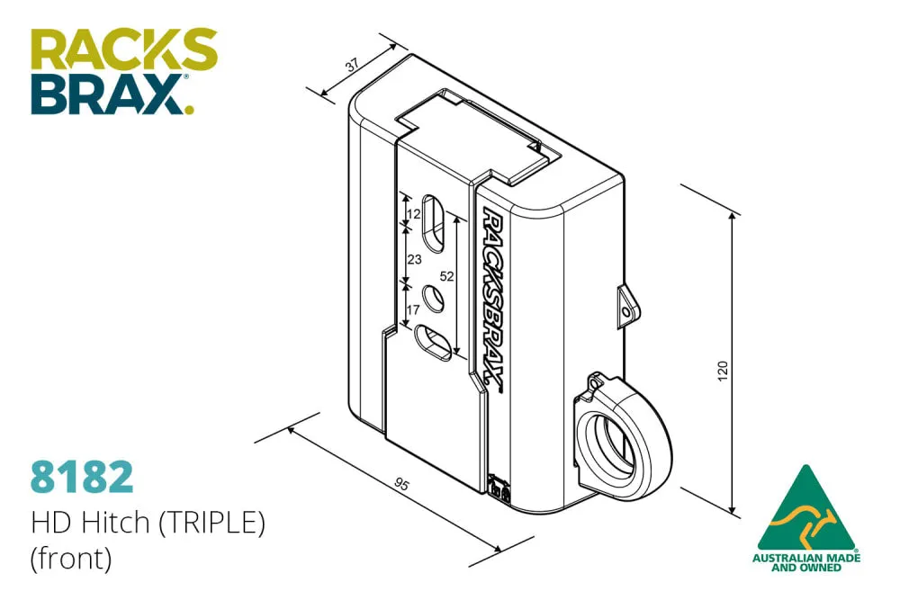 RacksBrax HD Hitch (Triple)